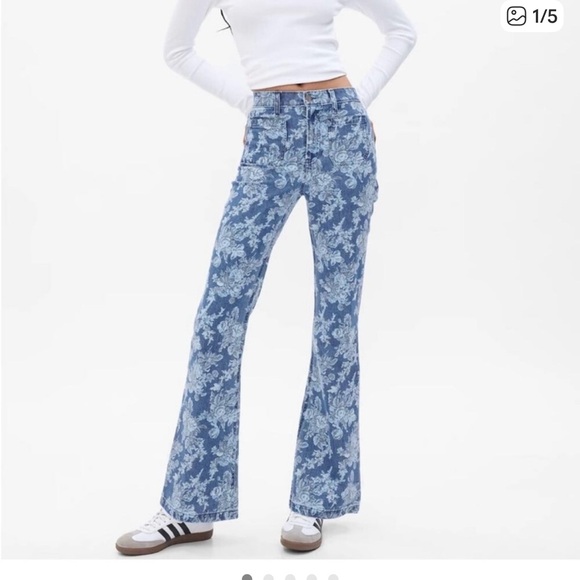 LoveShackFancy Denim - Love SHack Famcy Floral Jeans